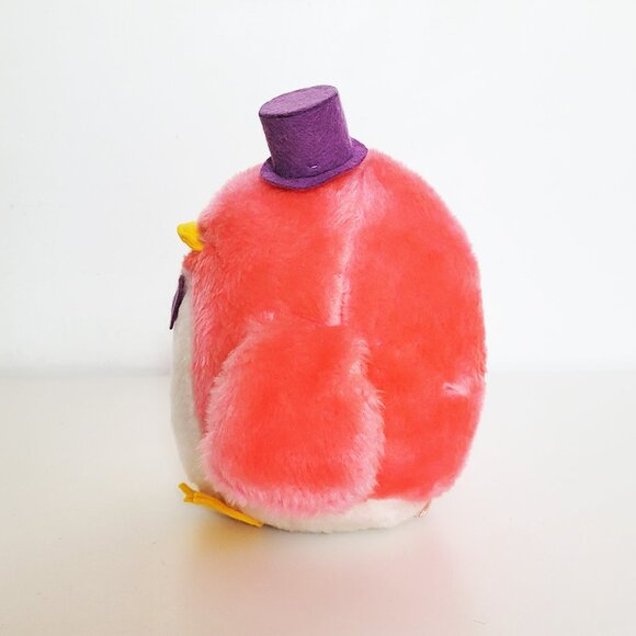 Vintage Sanrio Pink Tuxedo Sam 1979 Plush Stuffie Japan - RARE - Picture 2 of 13